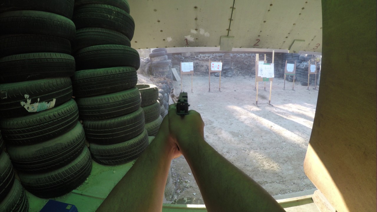 GoPro Video #3 - Shooting My 'ISSC M22 .22 Cal' [Pistol]