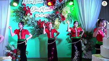 ĐỘI VĂN NGHỆ GIA ĐÌNH MÚA MỪNG II ĐÁM CƯỚI II DIỆU NINH II ĐỨC MẠNH II TẠI BẢN MỜN PHIỀNG PẰN 