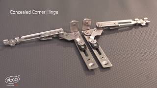 Friction stay & Concealed Corner Hinge | For smooth functioning of windows