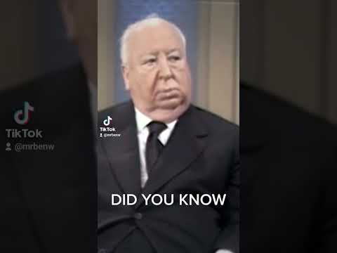 did you know...  about Walt Disney and Alfred hitchcock ?