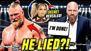 Triple H ALMOST Quit WWE?! (Backstage Mess) + Brock Lesnar RETURNING?! 