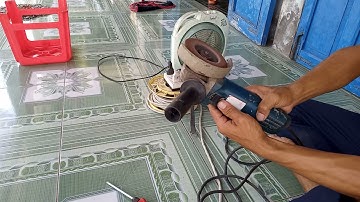 Máy cắt lúc chạy lúc không, ở nhà tự sửa