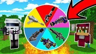 ¡LA RULETA DE LAS ARMAS MORTALES 🎯😱! - PRUEBA TU SUERTE EN MINECRAFT