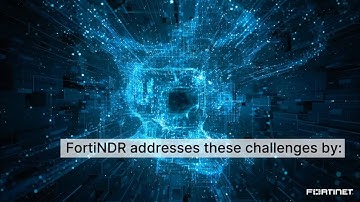 Integrated, AI-Powered Network Detection and Response | FortiNDR