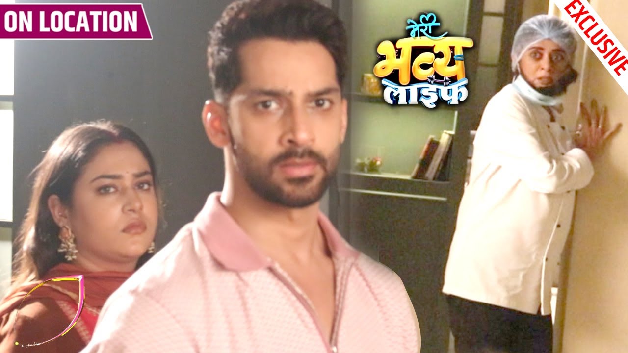 Meri Bhavya Life | Bhavya, Rishank Ne Bua Maa Ko Milavat Karte Huye Pakda Range Haath | On Location