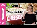 1 SINGLE INGREDIENT VEGAN CHEESE⎜EASY AND AMAZING CHEESE!