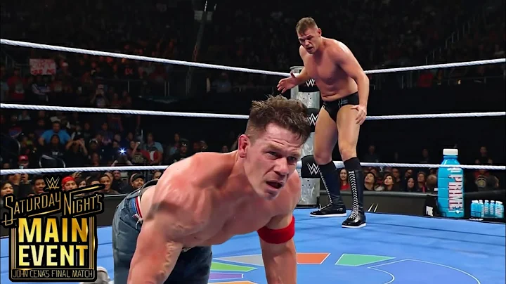 John Cena Vs Gunther Full Match WWE Saturday Night's Main Event 2025 Highlights John Cena Last Match