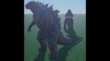 mesh godzilla game showcase