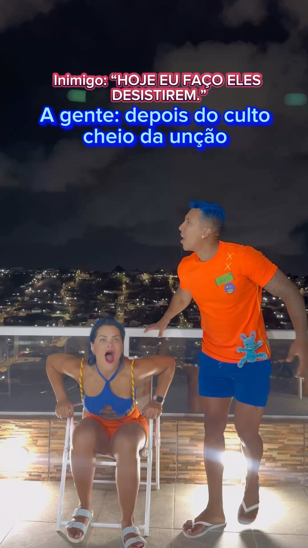 Nosso Deus é mais que tudo!​⁠@mayca.brasil #trend #funnymemes #funny #apollosant #short