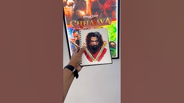 Chhaava Drawing 🔥 #shorts #vickykaushal #chhaava #chhaavamovie #cinema #drawing #art