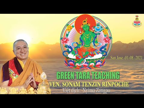 Video Giảng về thực hành Đức Tara Xanh -Green Tara Teaching... - youtube