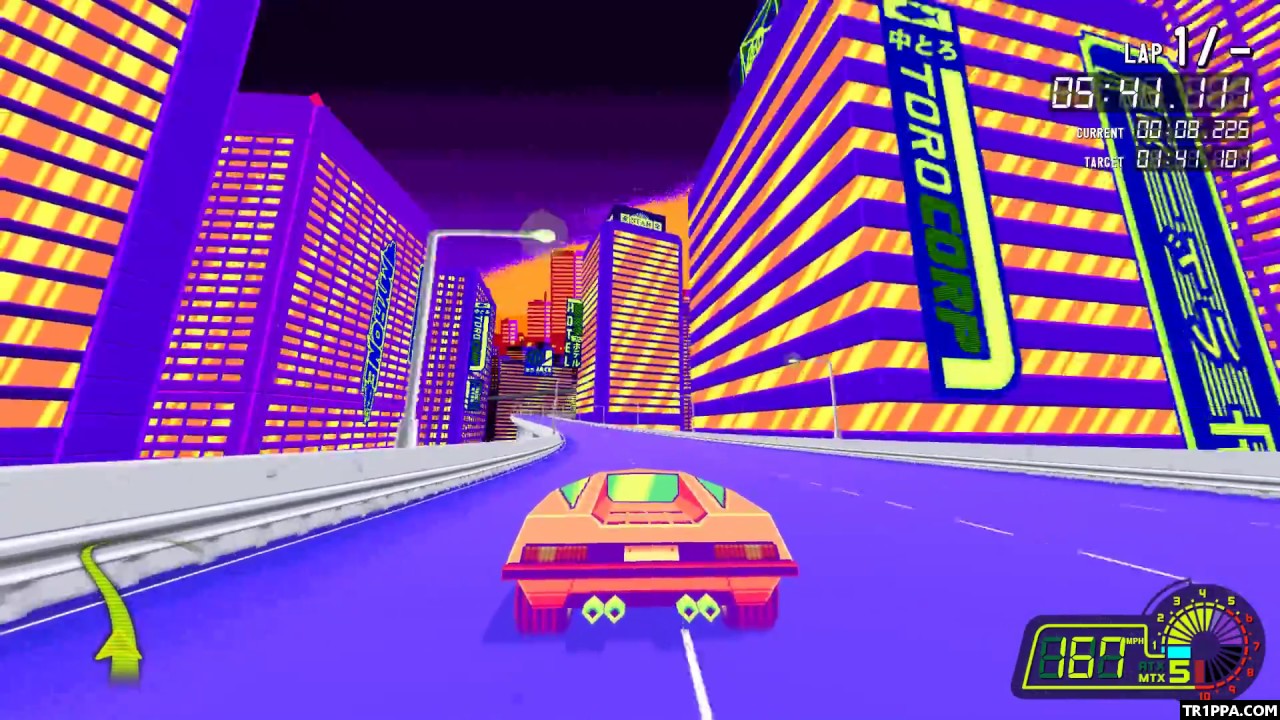 Drift Stage Is A Retro-Looking Arcade Game With A Sideways Predisposition