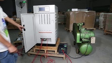 Pure sine wave inverter take the diesel generator working