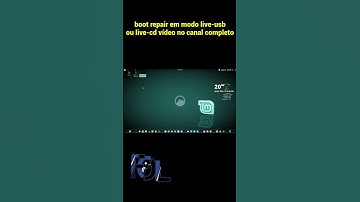 Linux Mint - Boot Repair solucionando problemas com seu Grub