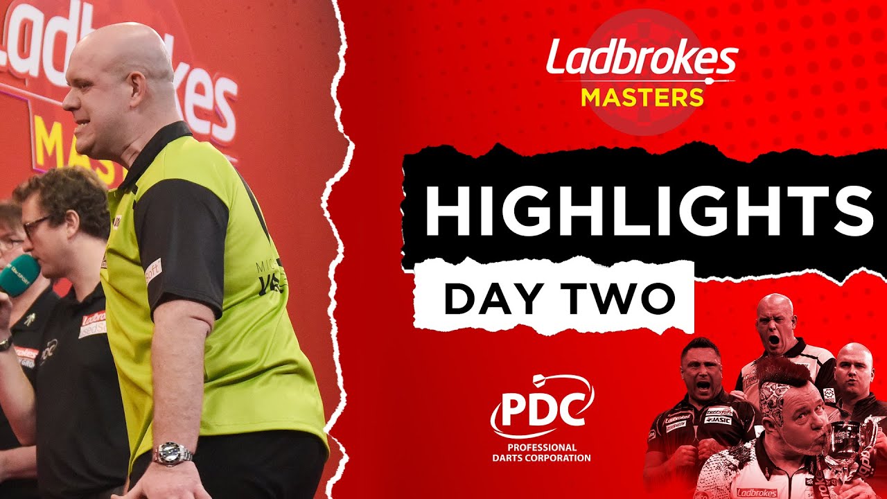 MvG DUMPED OUT! | Day Evening Highlights | 2021 Ladbrokes Masters - YouTube