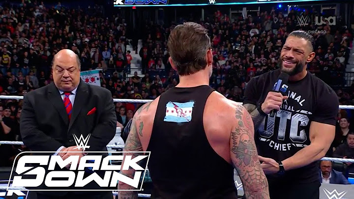 CM Punk Reveals the Shocking Favor from Paul Heyman | WWE SmackDown Highlights 04/04/25 | WWE on USA
