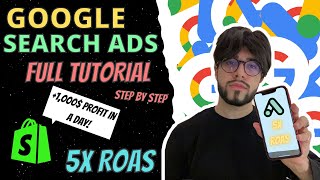 Google Search Ads Shopify Dropshipping Tutorial Step By Step | Get 5x ROAS Easily screenshot 2
