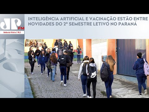 INTELIGÊNCIA ARTIFICIAL E VACINAÇÃO ESTÃO ENTRE NOVIDADES DO 2º SEMESTRE LETIVO NO PARANÁ