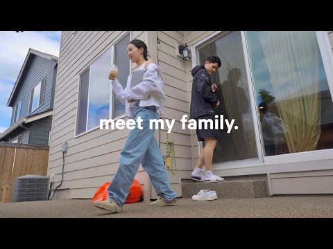 Meeting the rest of my family, the wedding, stick and poke tattoo, home cooked Korean food | vlog
