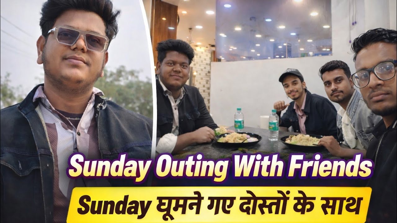 Sunday Outing With Friends 😎 | Full Masti Vlog - YouTube