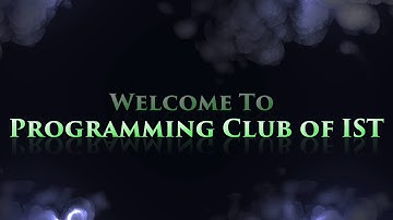 Programming Club of IST - pcIST Presentation Video 2015