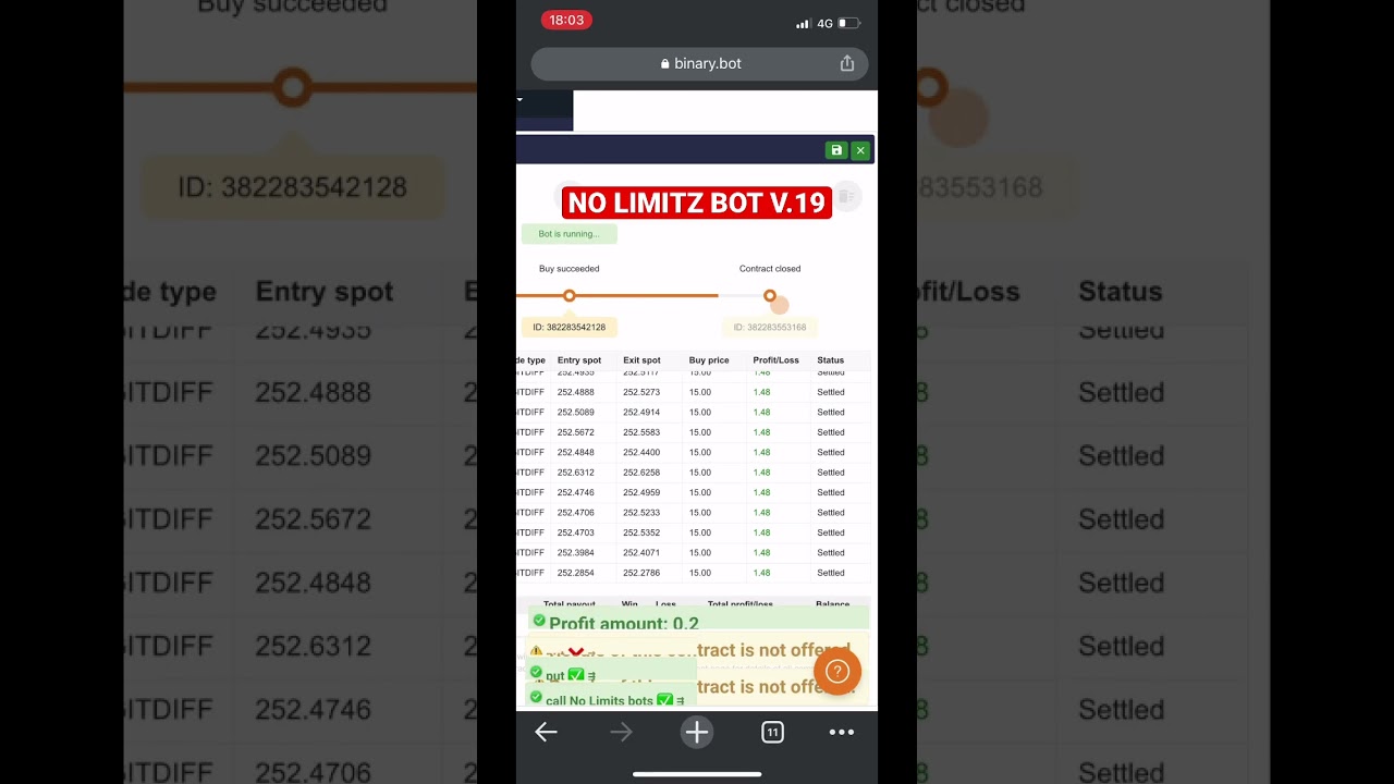 Best binary bot 2022 #binary #binarybot #derivbot #forex #hpro #vpro #binaryhackerbot