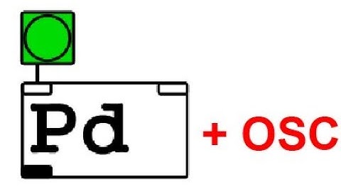 PureData conexión OSC