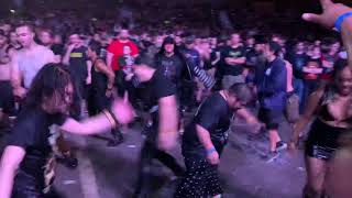 Slipknot crowd going crazy