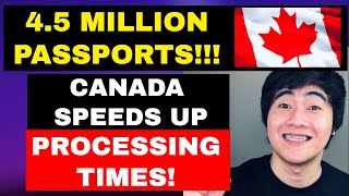 CANADA TO SPEED UP APPLICATION PROCESSING TIMES | 4.5 MILLION PASSPORTS IN 2022! | ZT CANADA
