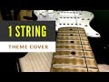 ONE string | Pirates of the Caribbean 🏴‍☠️ Cover