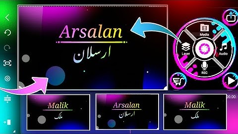 New Trending Name Art Video editing In Kinemaster || Name Art Status 2022