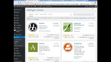 WP Simple PayPal Shopping Cart Plugin