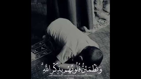 الشيخ ياسر الدوسري (الَّذِينَ آمَنُوا وَتَطْمَئِنُّ قُلُوبُهُم بِذِكْرِ اللَّهِ ۗ) سورة الرعد