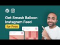 How to embed an instagram feed on wordpress for free  smash balloon plugin free