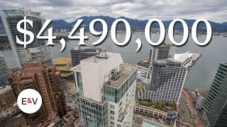 Inside this $4,490,000 Vancouver Penthouse with Water Views | Vancouver Penthouse Tour