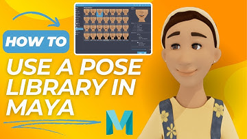 How to Use a Pose Library in Maya
