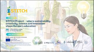 STITCH - 1st Webinar - where sustainability, creativity, science and innovation shape EU’s education