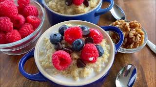 CREAMY Breakfast Quinoa Bowls!!!