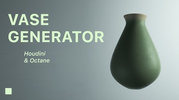 Intro to Procedural Modelling in Houdini - Beginner Vase Generator