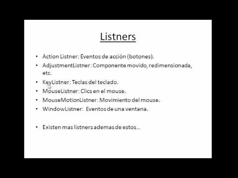 Tutorial Java 43 : Eventos