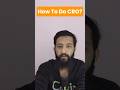How to do CRO to improve your conversion rate! #MetaAds #ecommerce #digitalmarketing