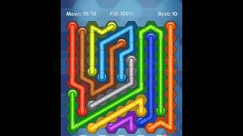 Pipe Lines: Hexa Dynamic 2 - Level 1-10 Solution