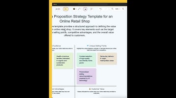 ⭐Generate AI Strategic Template Analysis on any subject in seconds