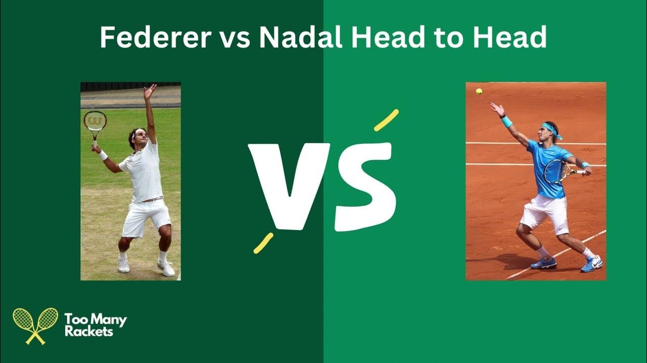 Federer vs Nadal Head to Head Stats YouTube
