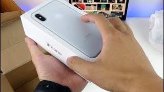 iPhone X Clone Unboxing White Edition - First Look!