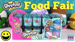Shopkins Food Fair Canisters 2 Pack Unboxing Opening | Toy Review | PSToyReviews