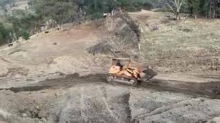 ALLIS CHALMERS 12G   Pond cleaning at the Allis Chalmers Playground