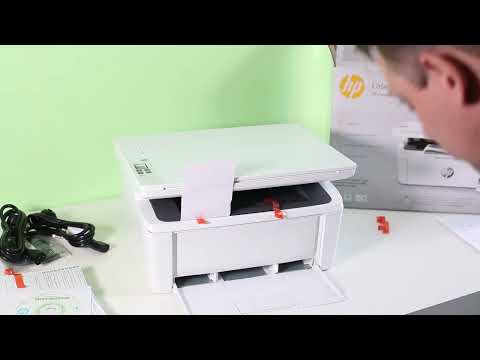 HP LaserJet Pro MFP M28w. Распаковка и обзор.