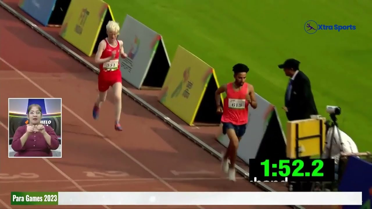 Men's Para 5000m Run T13 | Khelo India Para Games 2023