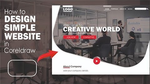 How to Design Website Simple UI | Landing Page Design | GFXDesigner